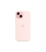 APPLE iPhone 15 Silicone Case with MagSafe - Light Pink