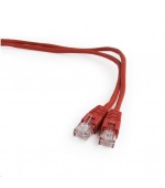 GEMBIRD kabel patchcord Cat5e UTP 1m, červený