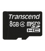 TRANSCEND MicroSDHC karta 8GB Class 4, bez adaptéru