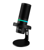 HyperX DuoCast - USB Microphone (Black) - RGB Lighting (HMID1R-A-BK/G) - Mikrofon