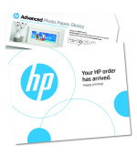 HP Advanced Photo Paper, Gloss (4x12 in; 10 x 30,5 cm) – 10 sheets