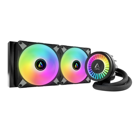 ARCTIC Liquid Freezer III - 280 A-RGB (Black) : All-in-One CPU Water Cooler with 280mm radiator and