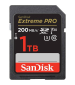 SanDisk Extreme PRO/SDXC/1TB/UHS-I U3 / Class 10/Černá