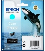 EPSON ink bar ULTRACHROME HD "Kosatka" - Cyan - T7602 (25,9 ml)