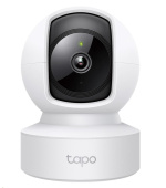 TP-Link Tapo C212 domácí-indoor kamera, (3MP, PTZ, 2K 1296p, WiFi, IR 9m, micro SD card)