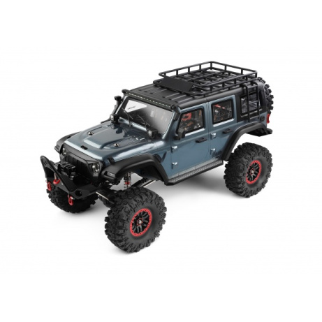 DF-4S PRO Crawler zelenošedá metalíza 313mm 1:10, naviják, LED