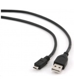 GEMBIRD Kabel USB 2.0 A-Micro B propojovací 1,8m (černý)