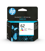 HP 62 Tri-color Original Ink Cartridge (165 pages)