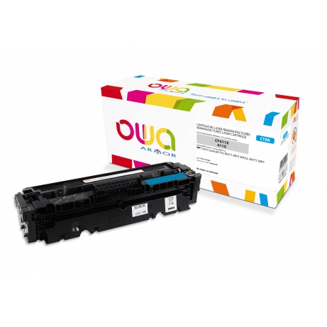 OWA Armor toner kompatibilní s HP CF411X, 5000st, modrá/cyan