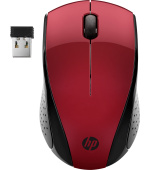 HP 220 Silent wireless mouse/red