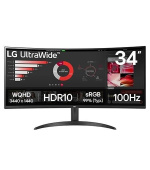 LG MT VA LED 34" 34WR50QK - VA panel, 3440x1440, 2xHDMI, DP, zakriven