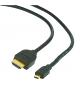 GEMBIRD Kabel HDMI - HDMI Micro 4,5m (v1.3, M/M, stíněný, zlacené kontakty)