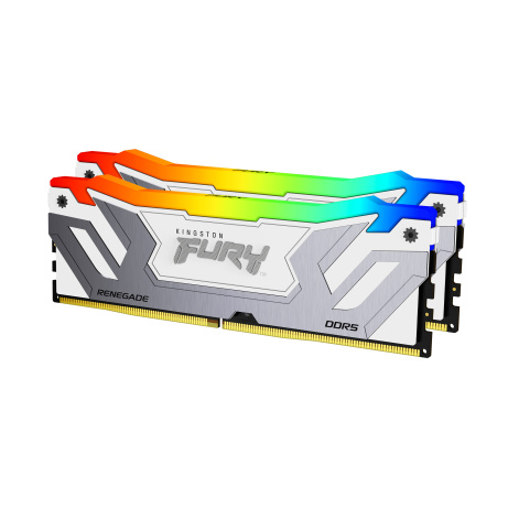 Kingston FURY Renegade/CUDIMM DDR5/48GB/8400MHz/CL40/2x24GB/RGB/White