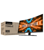 GIGABYTE LCD - 31.5" Gaming monitor M32UC, Prohnutý VA1500R, 3840 x 2160 UHD, 144Hz, 3000:1, 350cd/m2, 1ms, 2xHDMI, 1xDP