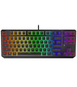 Endorfy herní klávesnice Thock TKL Pudd.Khail BL RGB /USB/ blue sw. / drátová / mechanická / US layout / černá RGB