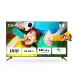 CHiQ U50G7LX TV 50", UHD, smart, Android 11, Dolby Vision, Frameless