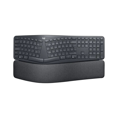 Logitech ERGO K860 for Business/Bezdrátová USB + Bluetooth/US layout/Černá