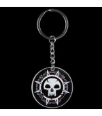 Konix Magic: The Gathering "Black Mana" Metal Keychain