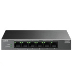 TP-Link LiteWave switch LS106LP (6x100Mb/s, 4xPoE, 41W, fanless)