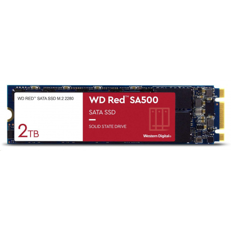 WD RED SSD 3D NAND WDS200T1R0B 2TB M.2 SATA, (R:560, W:530MB/s)