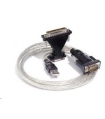 PREMIUMCORD Kabel adaptér USB - sériový port (COM, RS232, redukce)