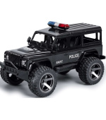 Land Rover Defender Police S.W.A.T. černý