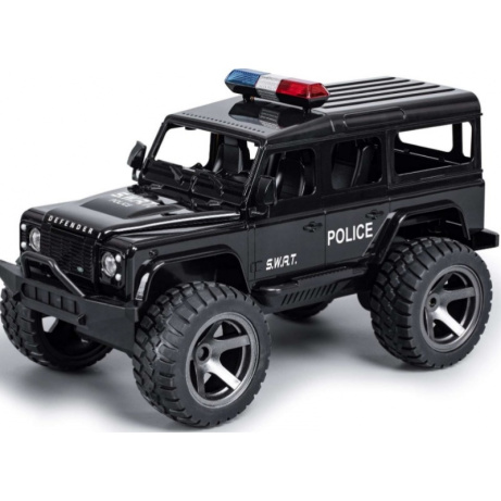 Land Rover Defender Police S.W.A.T. černý