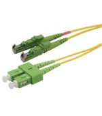 Patchcord FO Duplex E2000/APC-SC/APC 9/125um 1m