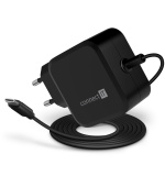 CONNECT IT C-Power Mini univerzální notebookový adaptér USB-C, PD 67 W, černá