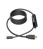 Tripplite Adaptér USB-C / HDMI (Samec/Samec), 4K, černá, 1.8m