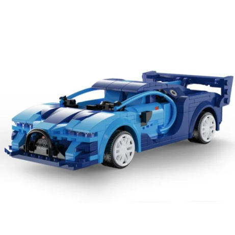 Programovatelný RC sportovní vůz Blue Race car