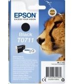 EPSON ink čer Singlepack Black T0711 DURABrite Ultra Ink (7,4 ml)