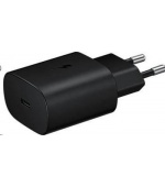 Samsung cestovní nabíječka EP-TA800NBE, Quickcharge 25W, USB-C, černá