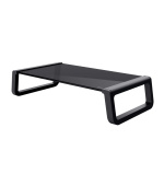 TRUST MONTA GLASS MONITOR STAND BLK