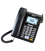 BAZAR - MaxCom MM28DHS, stolní GSM telefon, černá - rozbaleno, 100% stav produktu