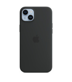 iPhone 14+ Silicone Case with MS - Midnight