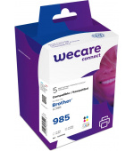 WECARE ARMOR ink kompatibilní s BROTHER LC-985,2xčerná/CMY