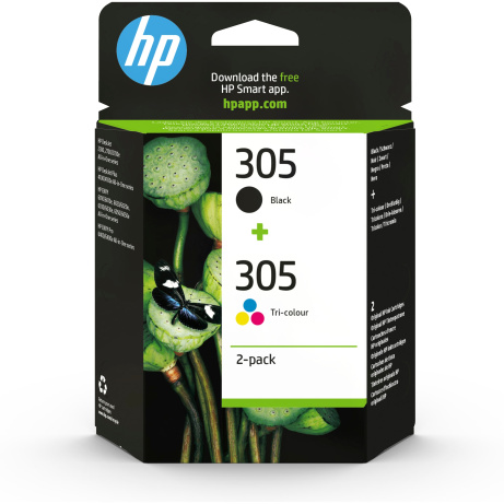 HP 308 Tri-color Original Ink Cartridge (120 pages)