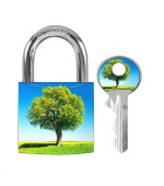 Master Lock 3430EURDAST_tree visací zámek z pevného hliníku