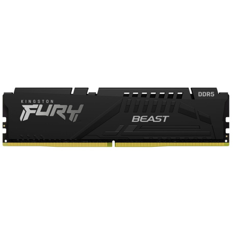 KINGSTON DIMM DDR5 16GB 6400MT/s CL32 ECC FURY Beast EXPO Černá